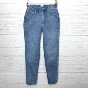 BDG Urban Outfitters Women's Mom Jeans High Rise Distressed Cotton size 26 x 30"